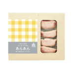 スイーツ餃子あんあんおいもさんとハチミツパッケージ